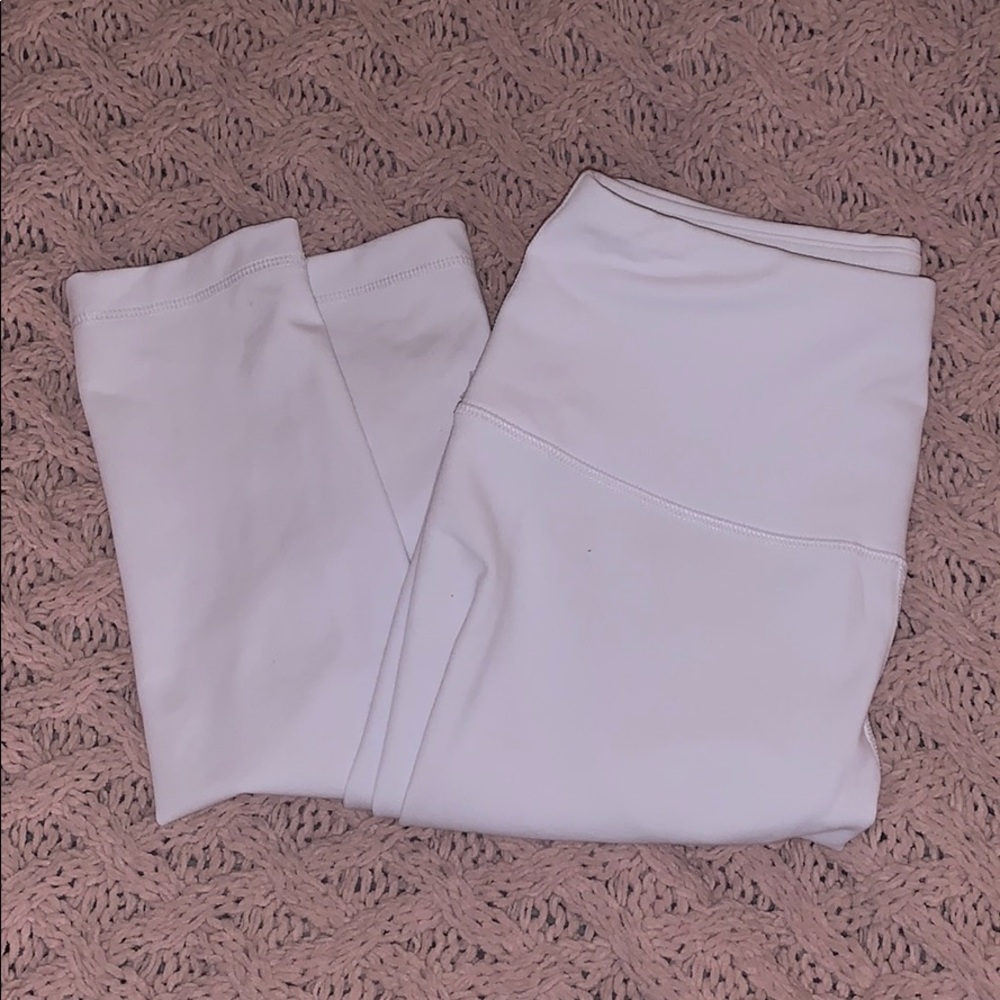 White Leggings/Workout Pants